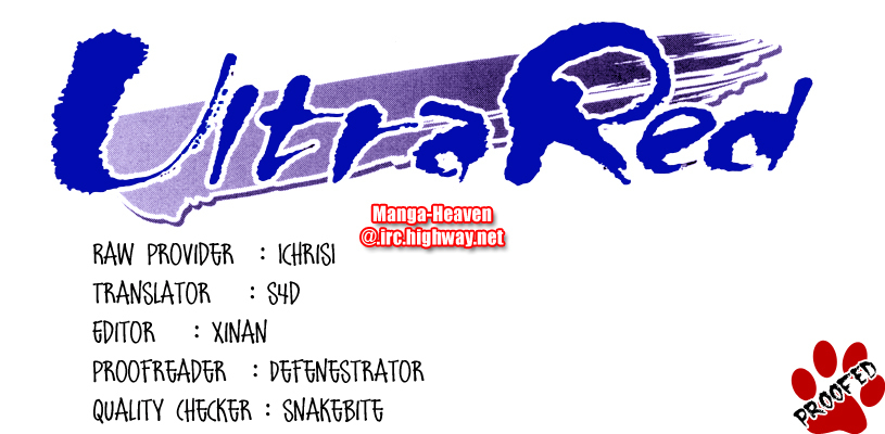 Ultra Red Chapter 27 page 21 - Chapter 27: The time is here!! Red hot eyes and a cold smile
