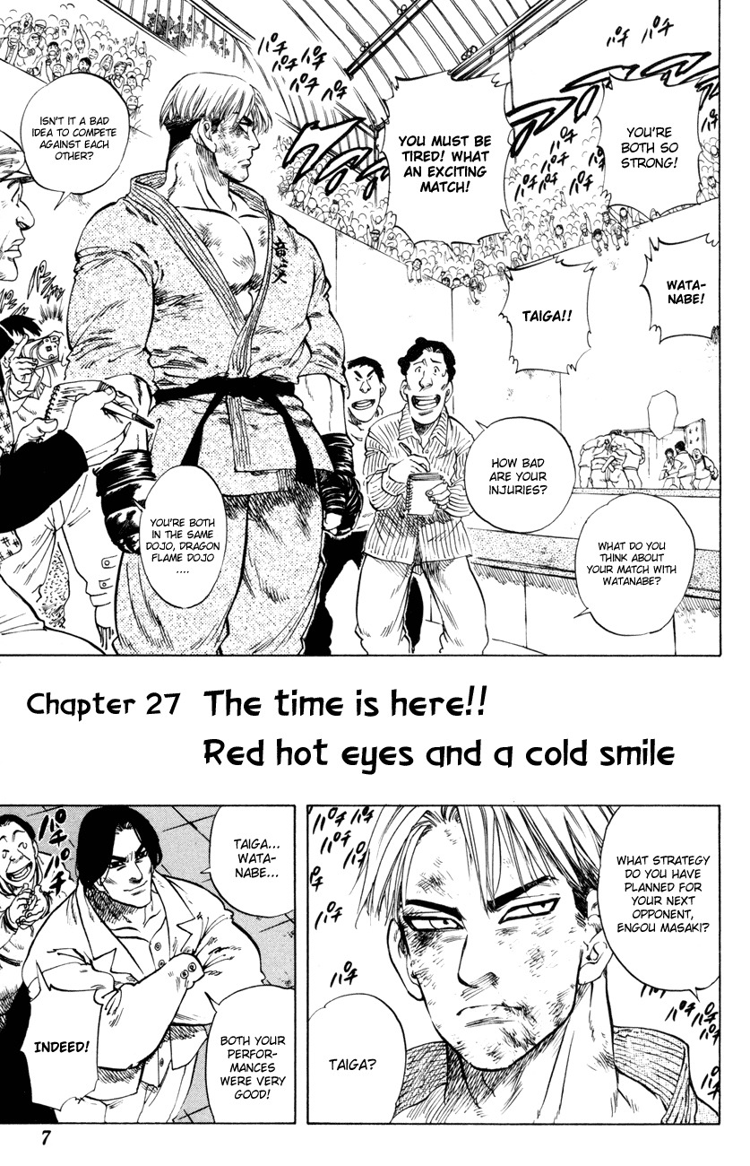 Ultra Red Chapter 27 page 3 - Chapter 27: The time is here!! Red hot eyes and a cold smile