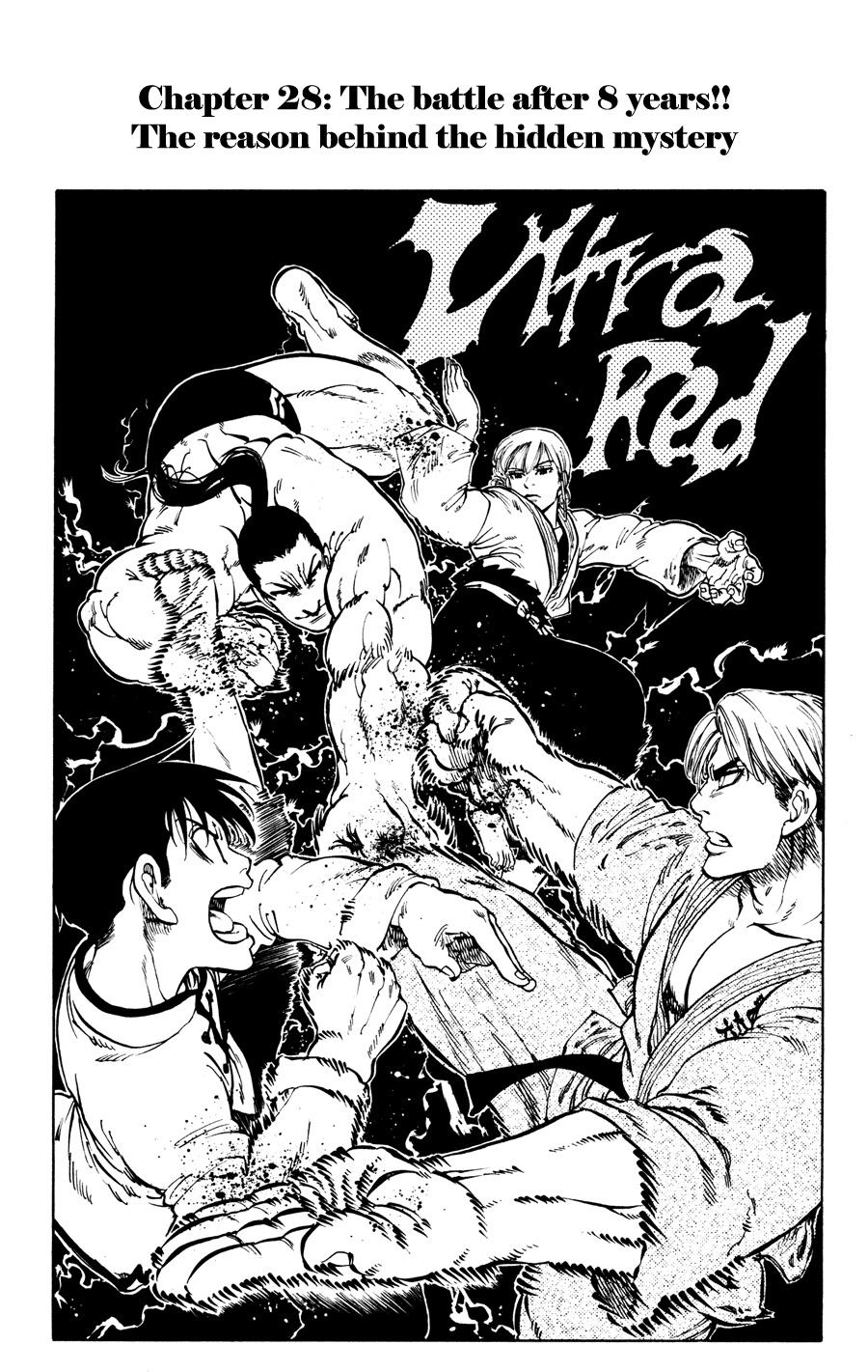 Ultra Red Chapter 28 page 2 - Chapter 28: The battle after 8 years!! The reason behind the hidden mystery