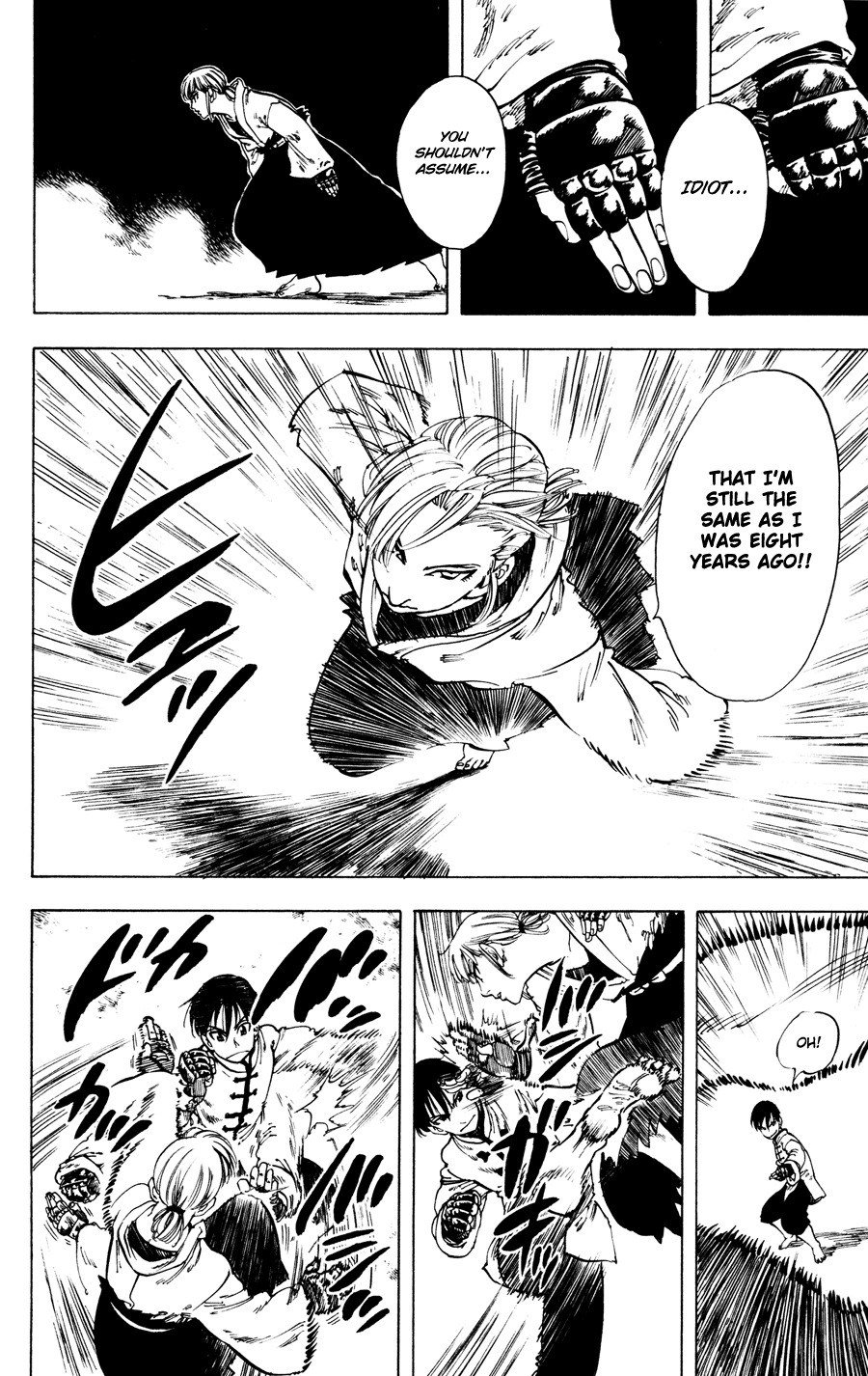 Ultra Red Chapter 29 page 12 - Chapter 29: Warmup!! Random punches