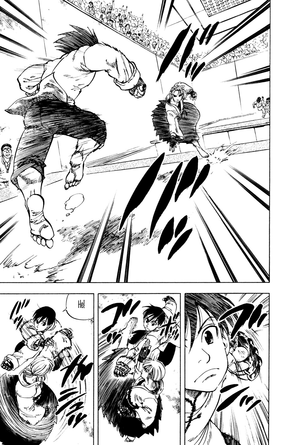 Ultra Red Chapter 29 page 4 - Chapter 29: Warmup!! Random punches