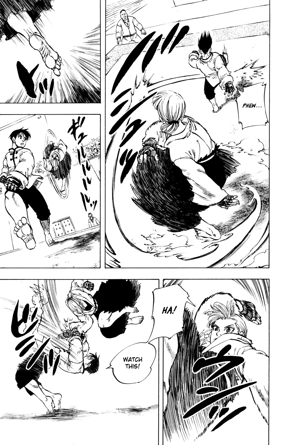 Ultra Red Chapter 29 page 6 - Chapter 29: Warmup!! Random punches