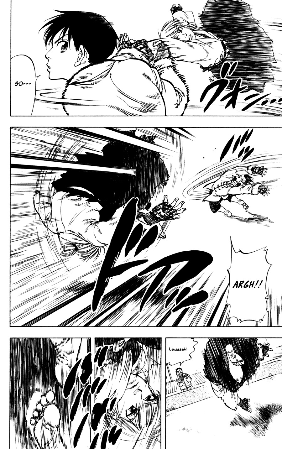 Ultra Red Chapter 29 page 7 - Chapter 29: Warmup!! Random punches
