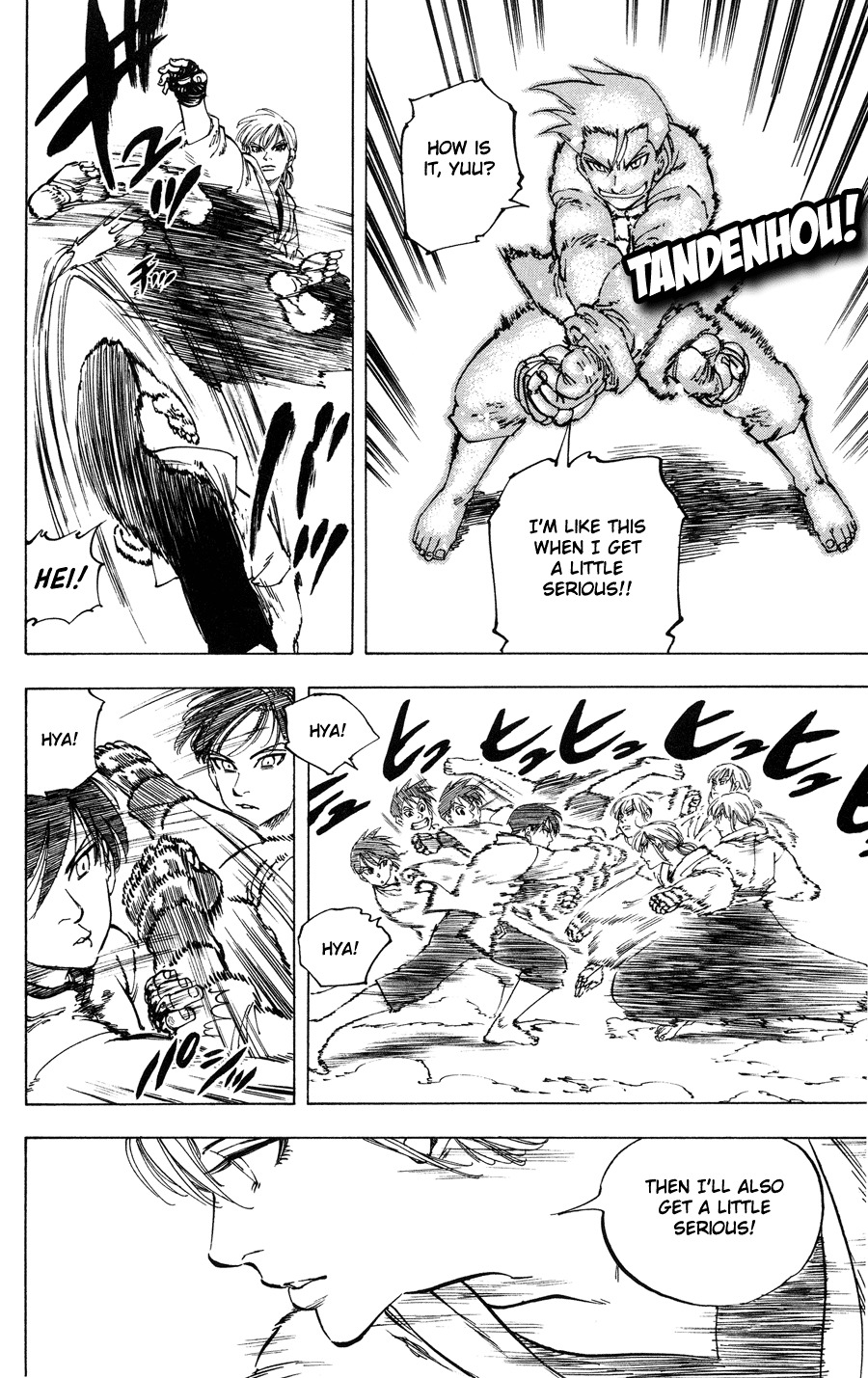 Ultra Red Chapter 30 page 11 - Chapter 30: Equal strenght!! Tandenhou vs Bushinhou