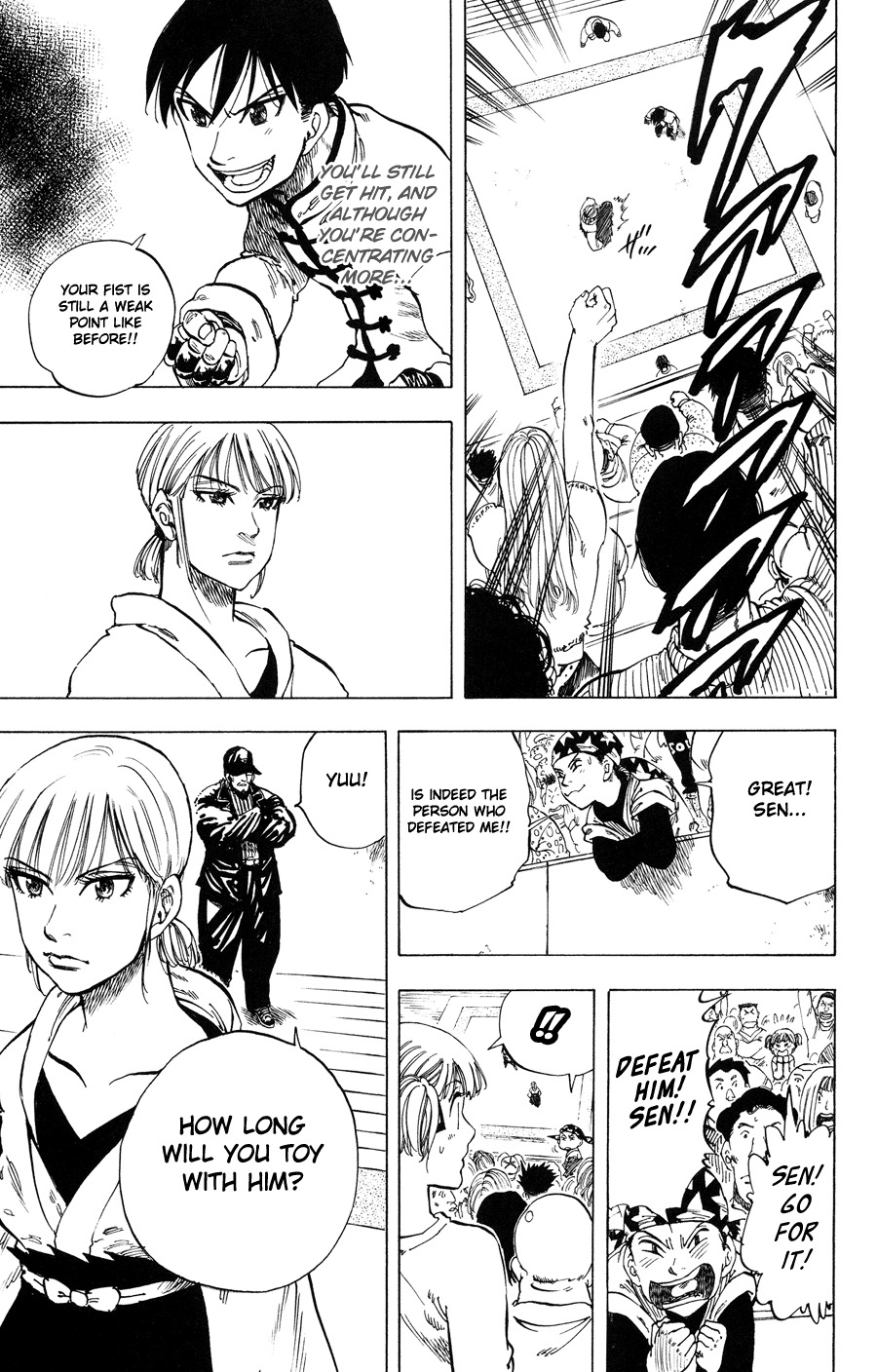 Ultra Red Chapter 30 page 14 - Chapter 30: Equal strenght!! Tandenhou vs Bushinhou