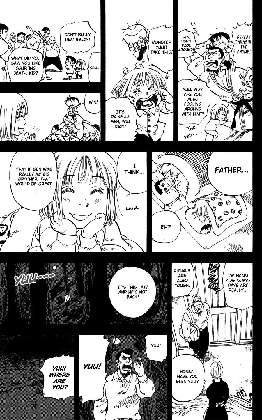 Ultra Red Chapter 31 page 16 - Chapter 31: Reliving the past!! Dark feeling
