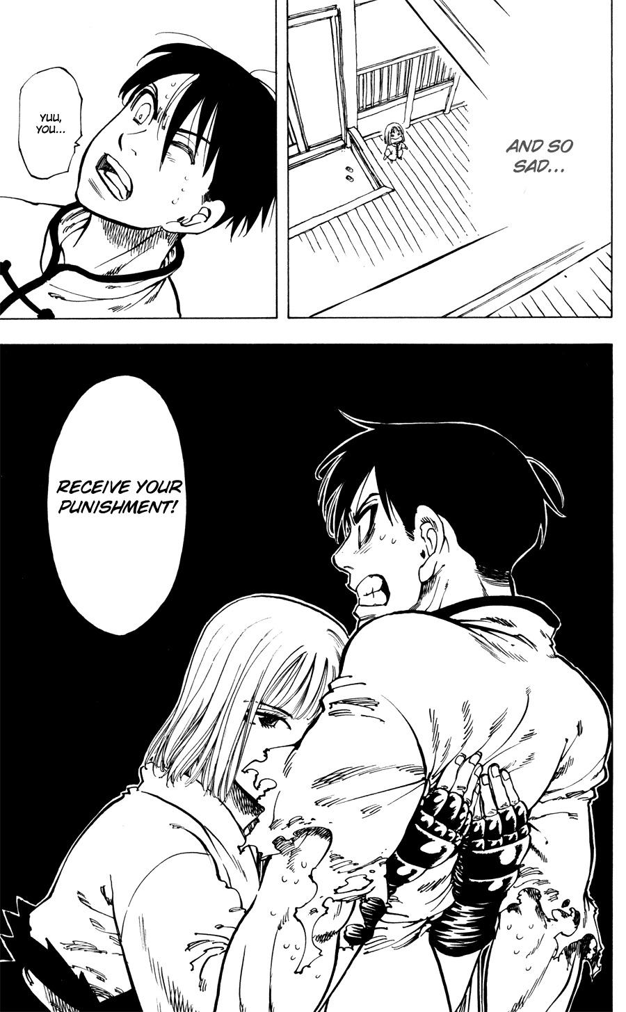 Ultra Red Chapter 31 page 22 - Chapter 31: Reliving the past!! Dark feeling