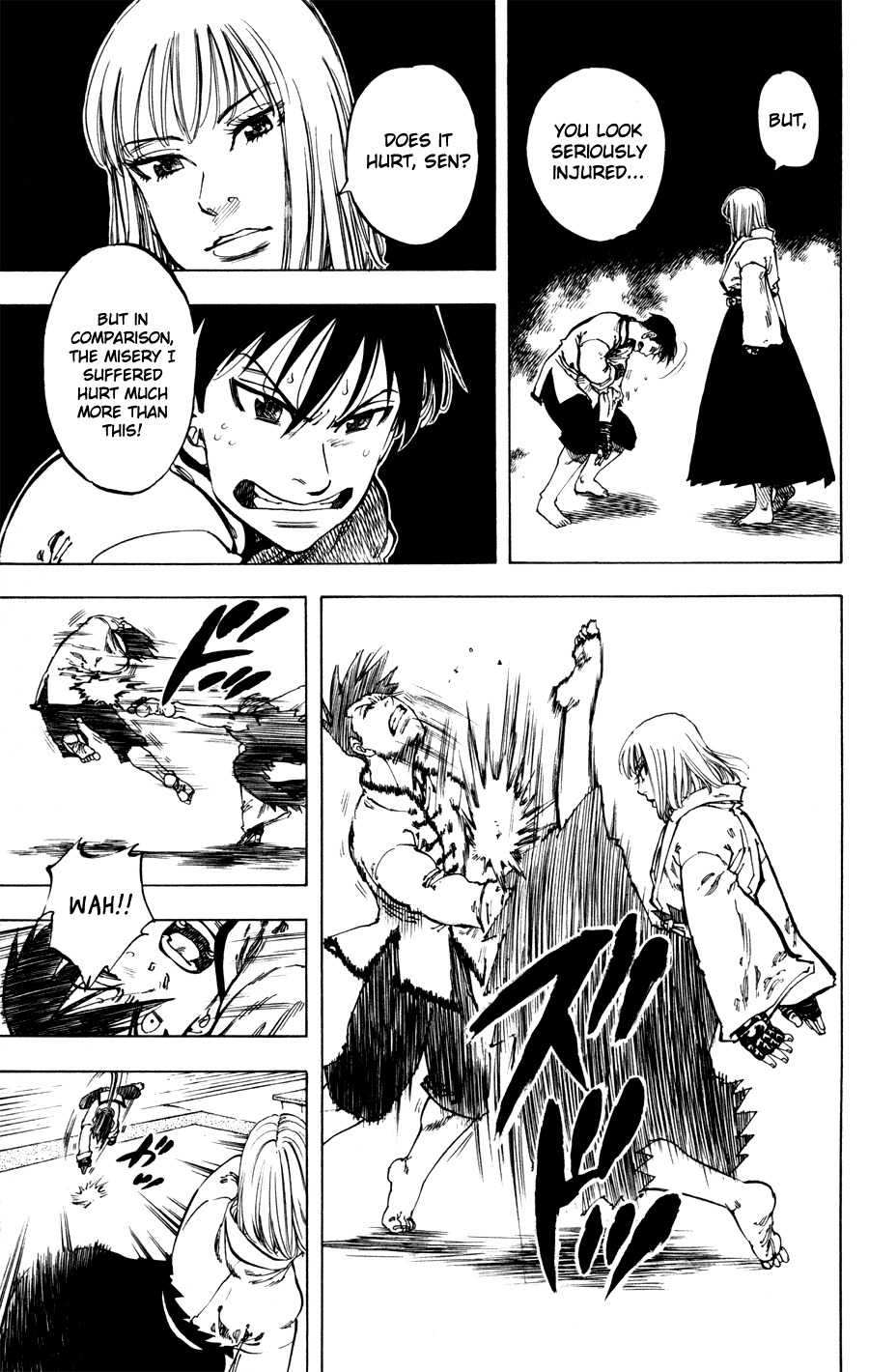 Ultra Red Chapter 31 page 6 - Chapter 31: Reliving the past!! Dark feeling