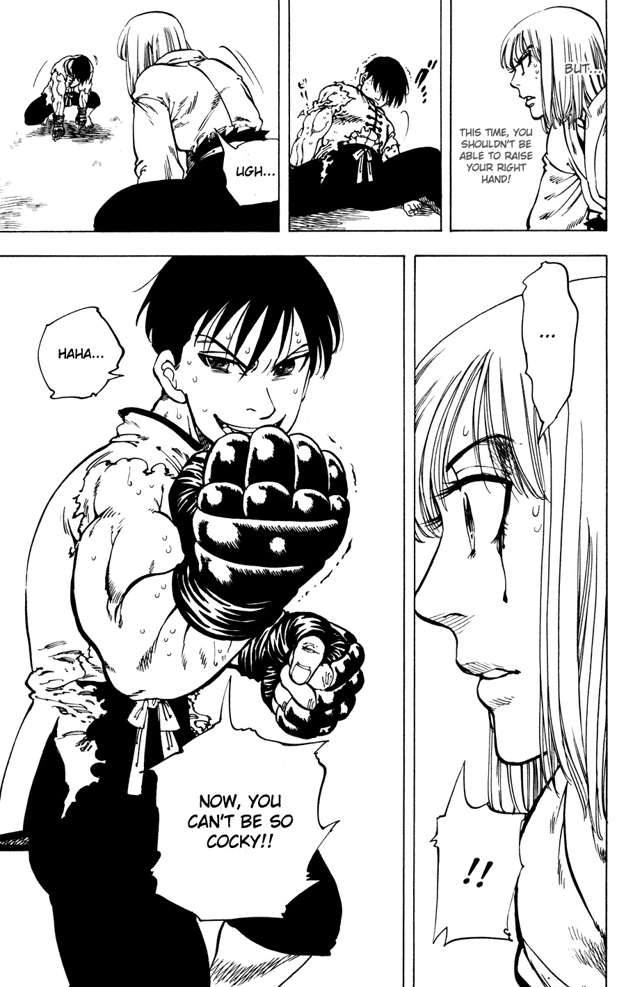 Ultra Red Chapter 32 page 14 - Chapter 32: Angry punches!! This is the distance between you and me