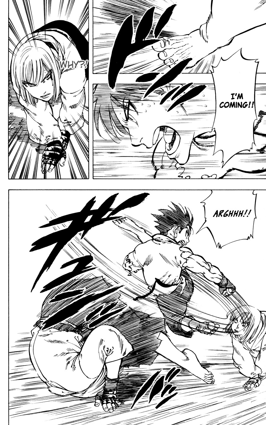 Ultra Red Chapter 32 page 15 - Chapter 32: Angry punches!! This is the distance between you and me