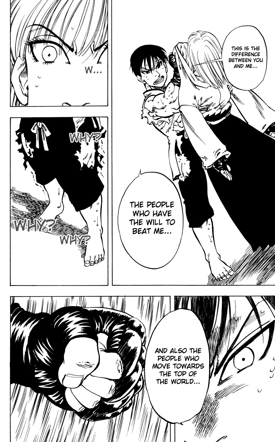 Ultra Red Chapter 32 page 21 - Chapter 32: Angry punches!! This is the distance between you and me