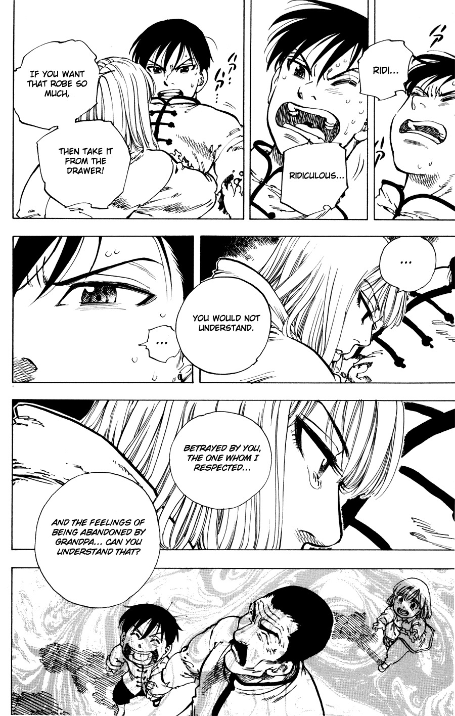 Ultra Red Chapter 32 page 3 - Chapter 32: Angry punches!! This is the distance between you and me