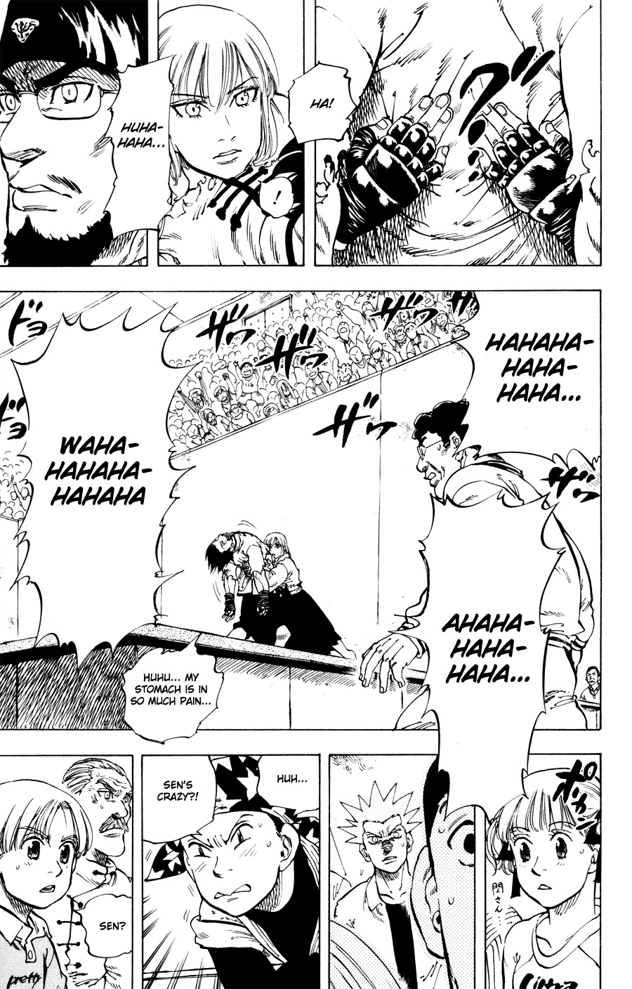 Ultra Red Chapter 32 page 4 - Chapter 32: Angry punches!! This is the distance between you and me