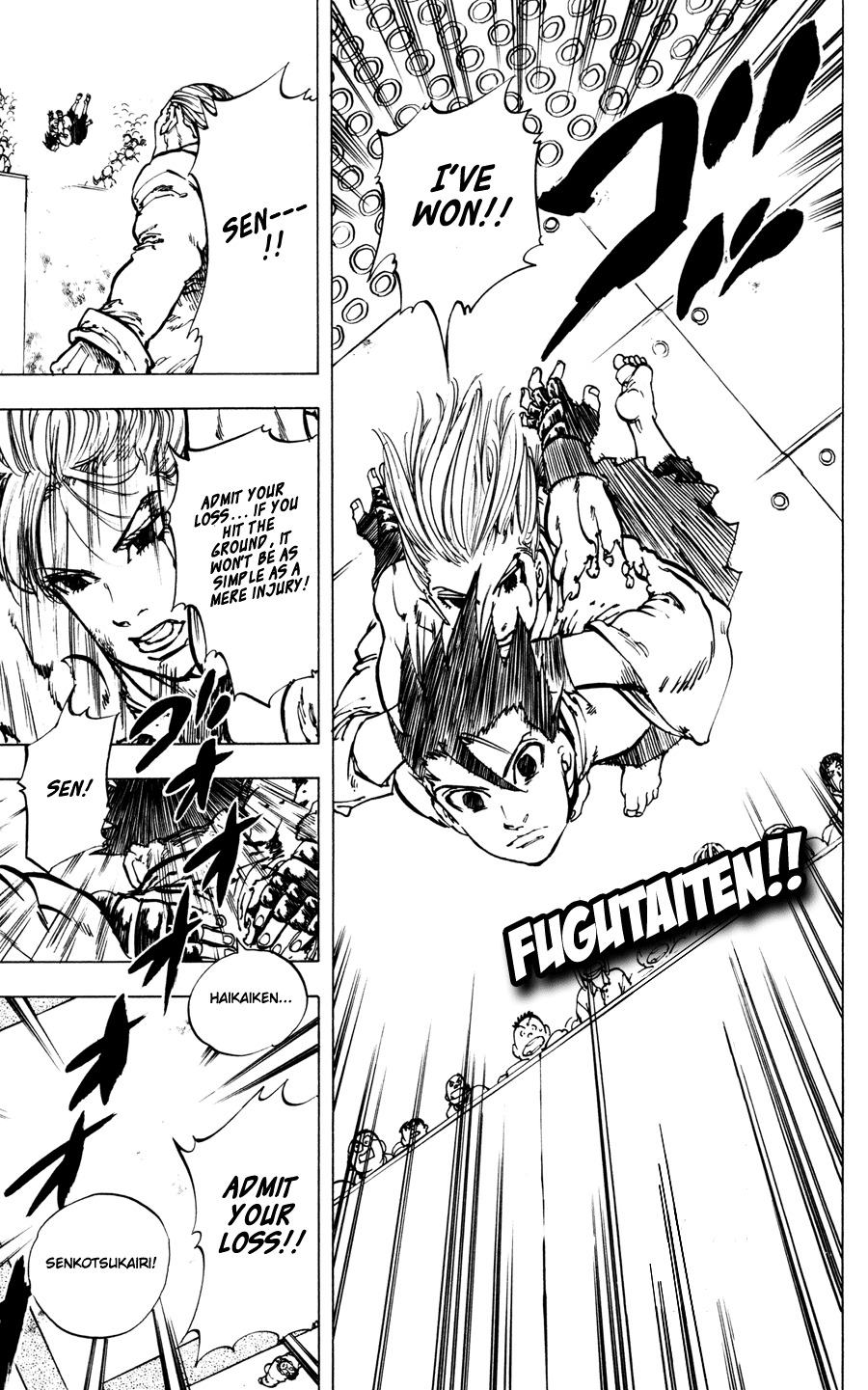 Ultra Red Chapter 33 page 18 - Chapter 33: Ignition of Haikaikenougi!! Battle royal