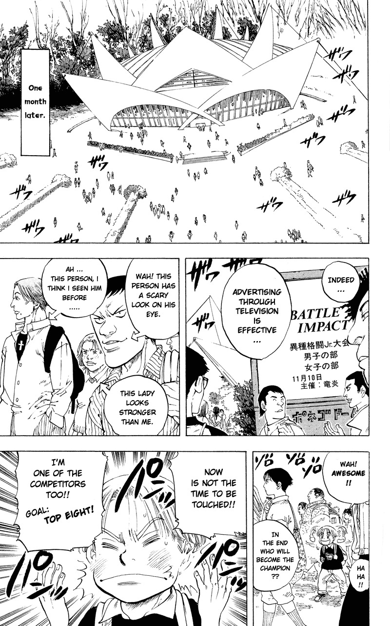 Ultra Red Chapter 8 page 13 - Chapter 8: Day of the match! The warm-up before opening ceremony