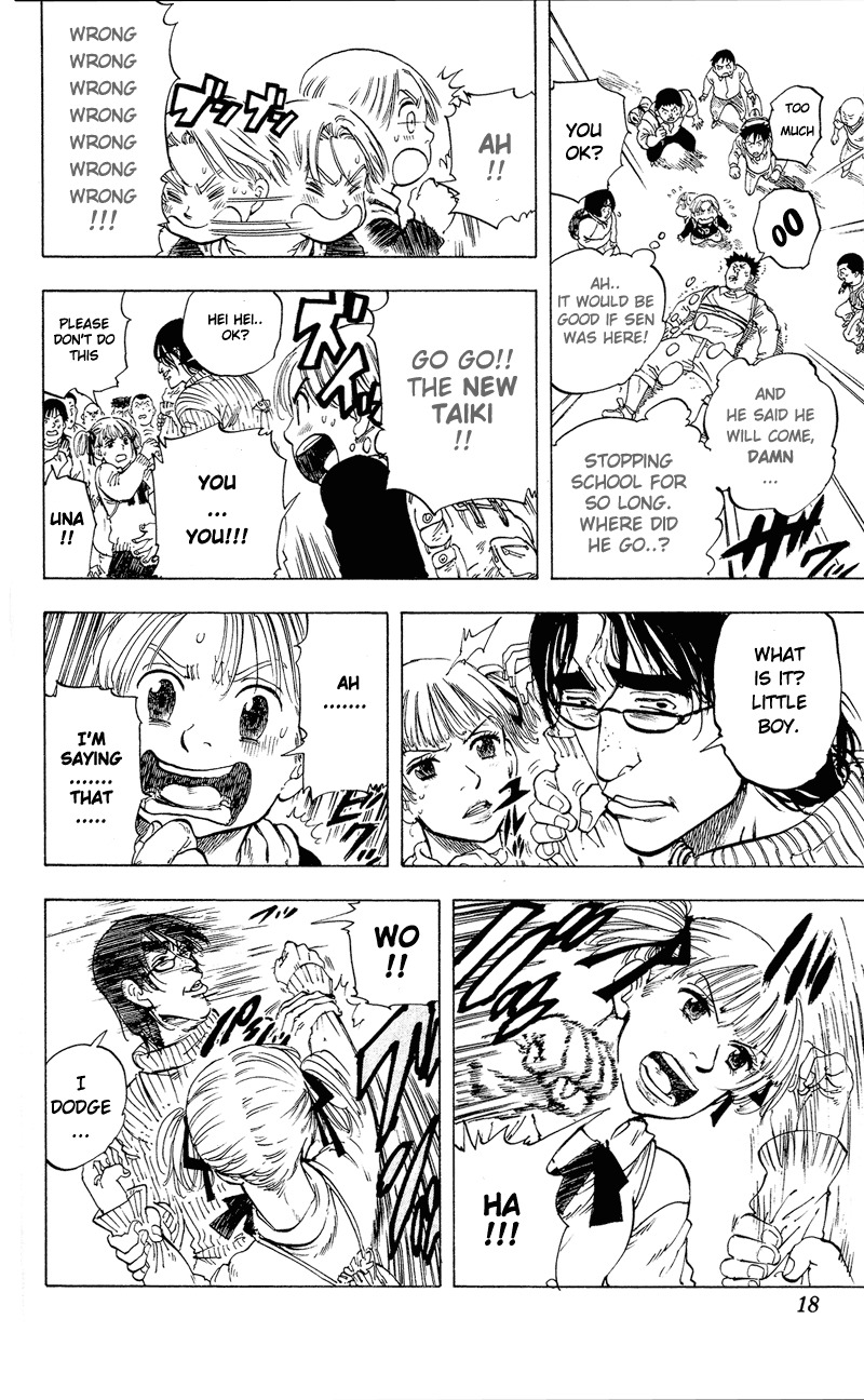 Ultra Red Chapter 8 page 16 - Chapter 8: Day of the match! The warm-up before opening ceremony