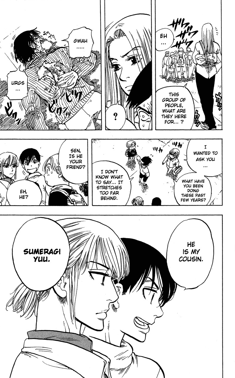 Ultra Red Chapter 8 page 25 - Chapter 8: Day of the match! The warm-up before opening ceremony