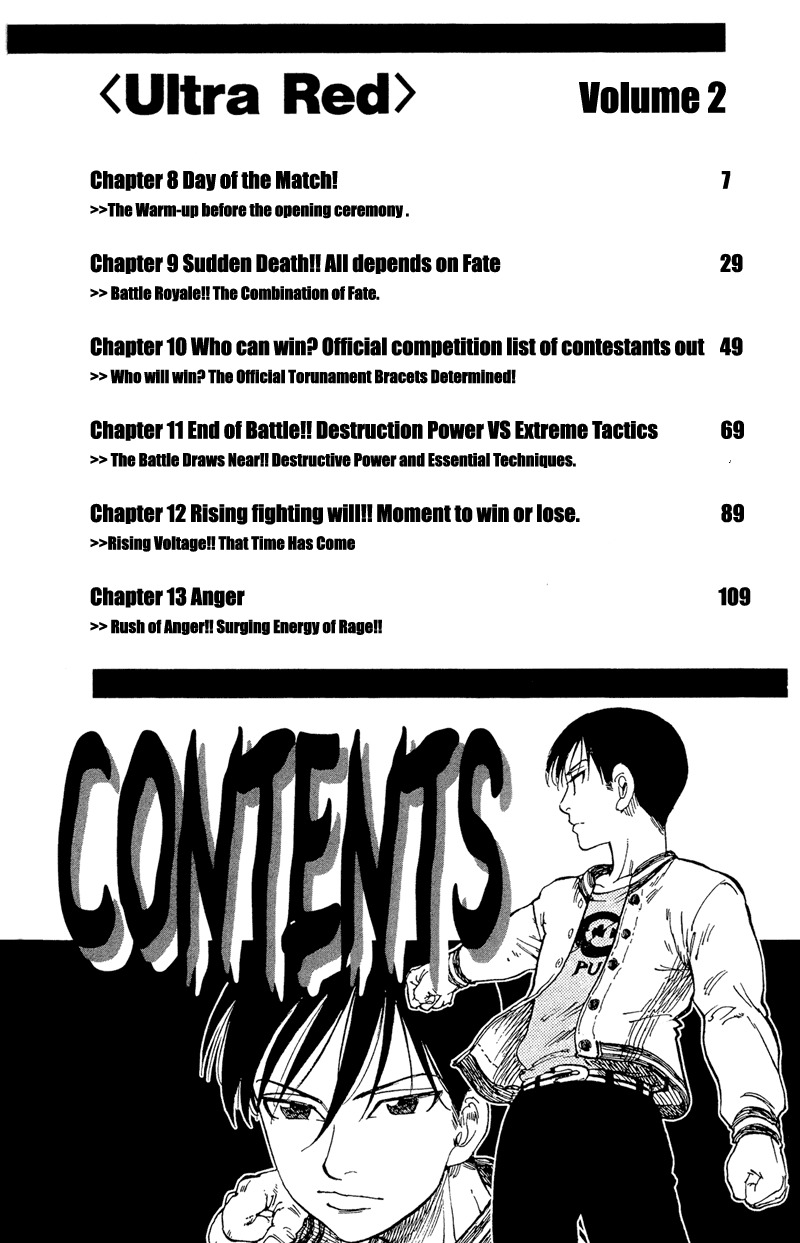 Ultra Red Chapter 8 page 4 - Chapter 8: Day of the match! The warm-up before opening ceremony