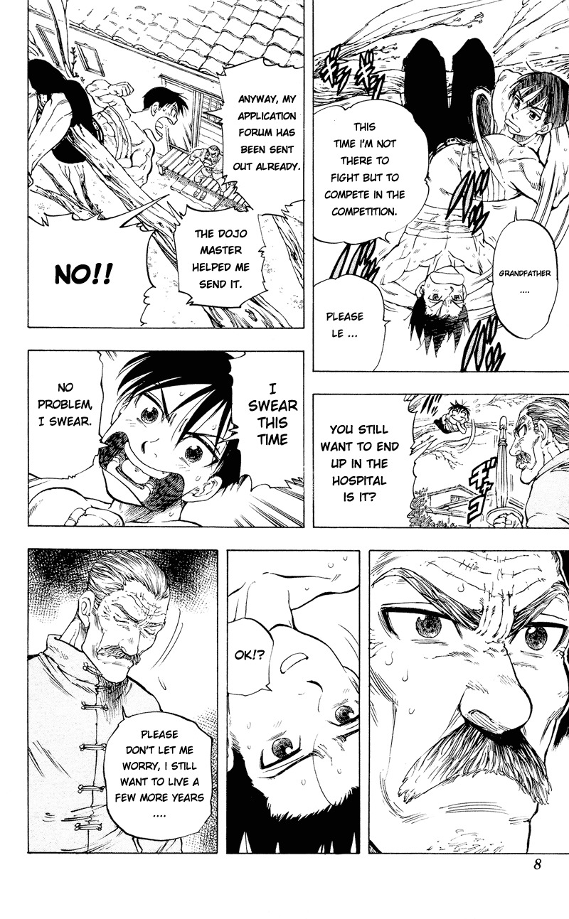 Ultra Red Chapter 8 page 6 - Chapter 8: Day of the match! The warm-up before opening ceremony