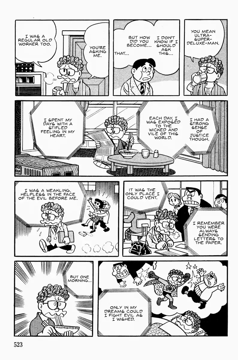 Ultra Super Deluxe Man Chapter 0 page 13 - Chapter 0: Oneshot