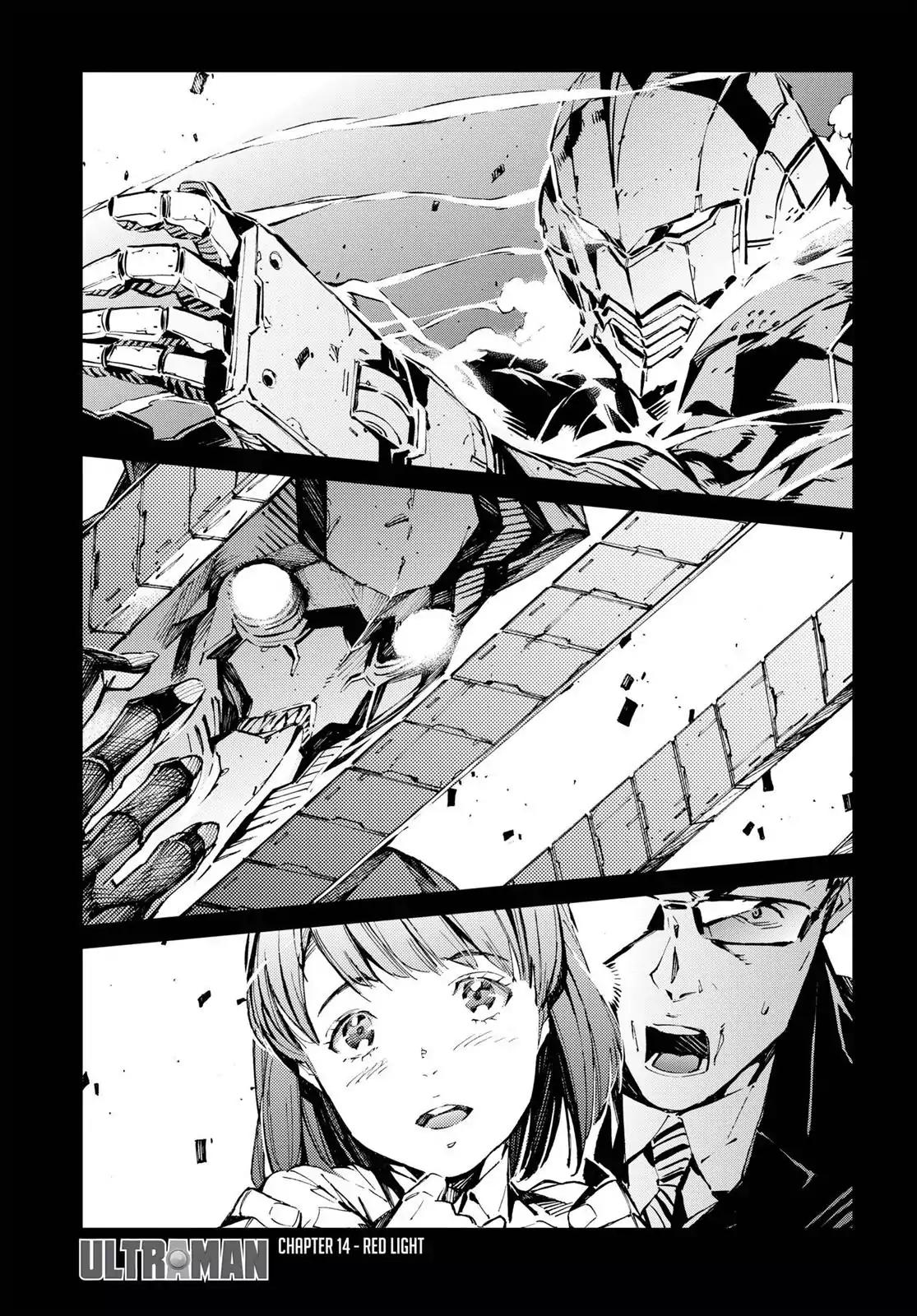 Ultraman Chapter 14 page 1 - Chapter 14: Red Light