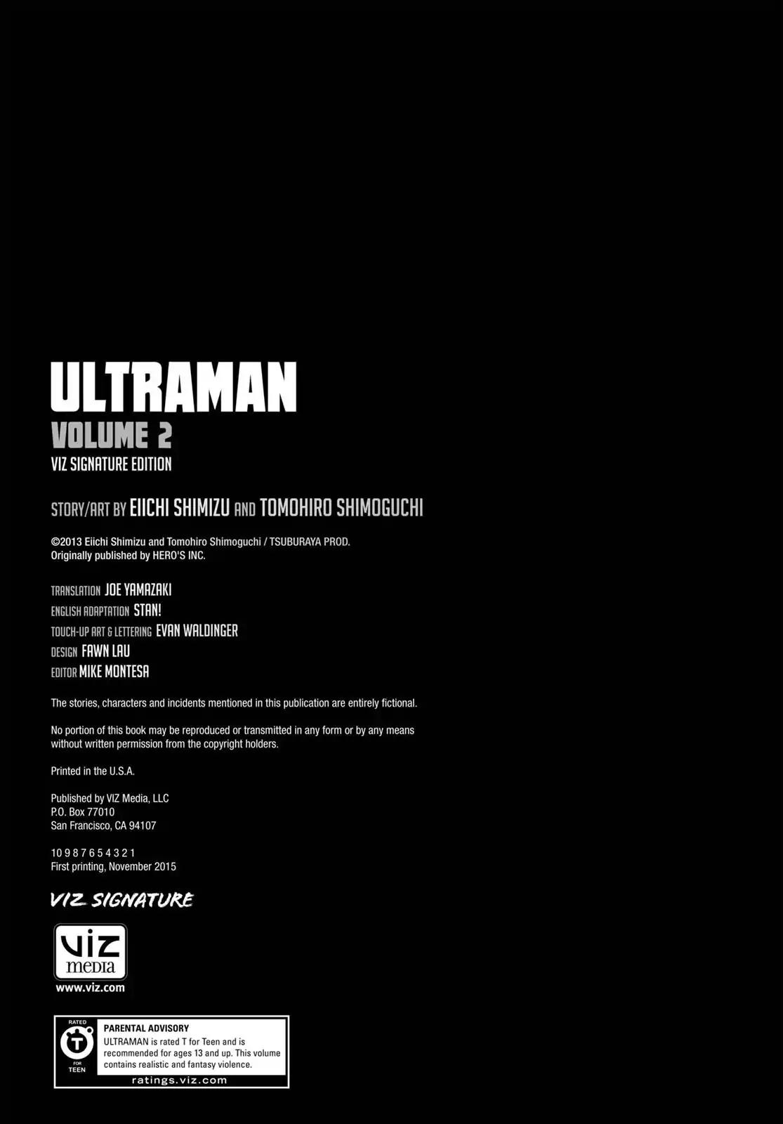 Ultraman Chapter 14 page 39 - Chapter 14: Red Light