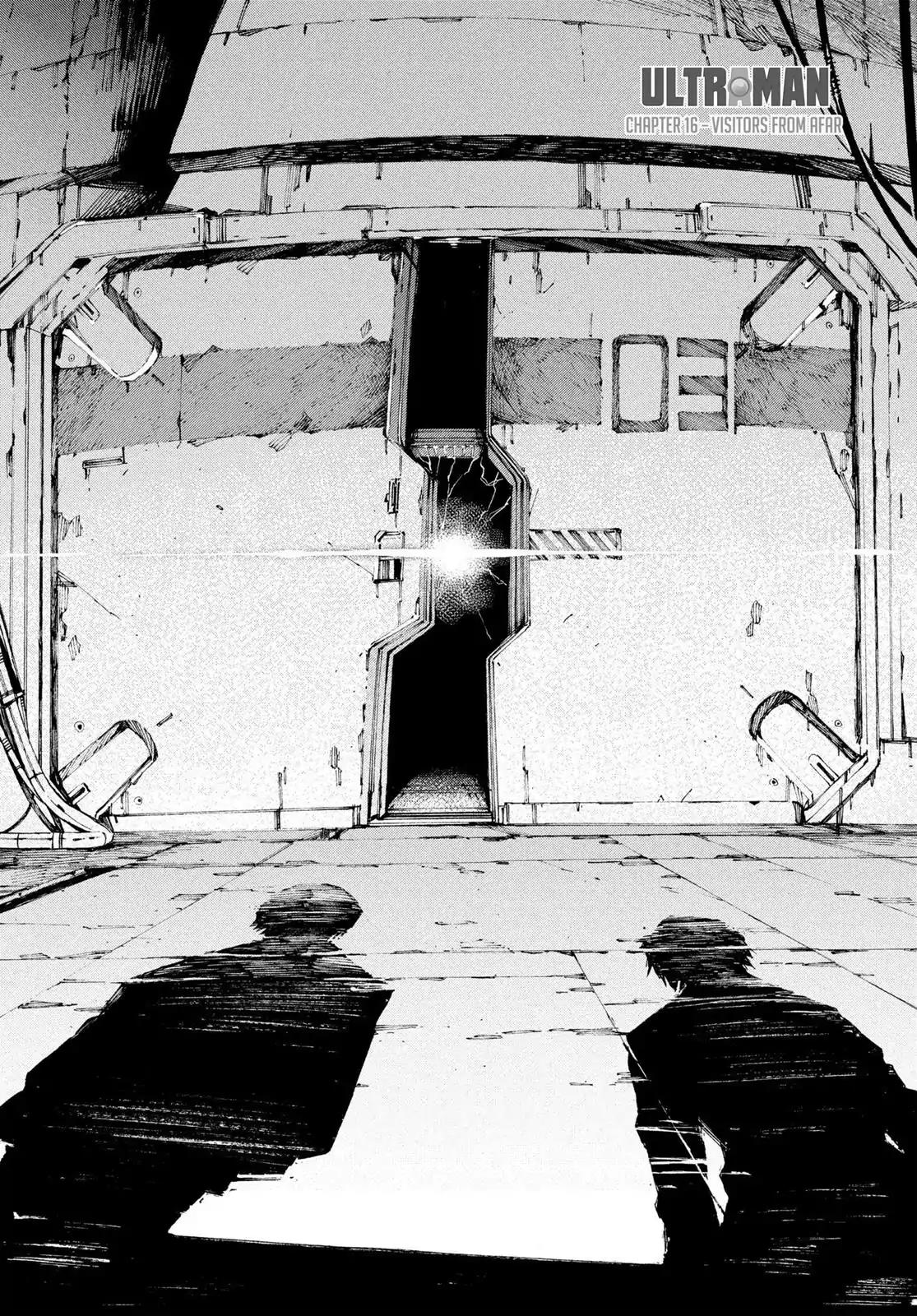 Ultraman Chapter 16 page 1 - Chapter 16: Visitors From Afar