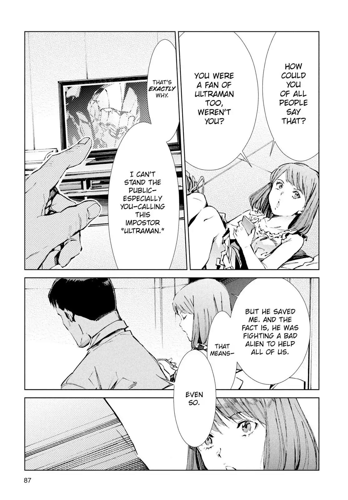 Ultraman Chapter 18 page 21 - Chapter 18: Apprehension