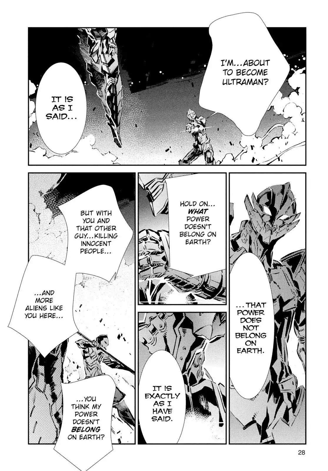 Ultraman Chapter 28 page 4 - Chapter 28: Actual State