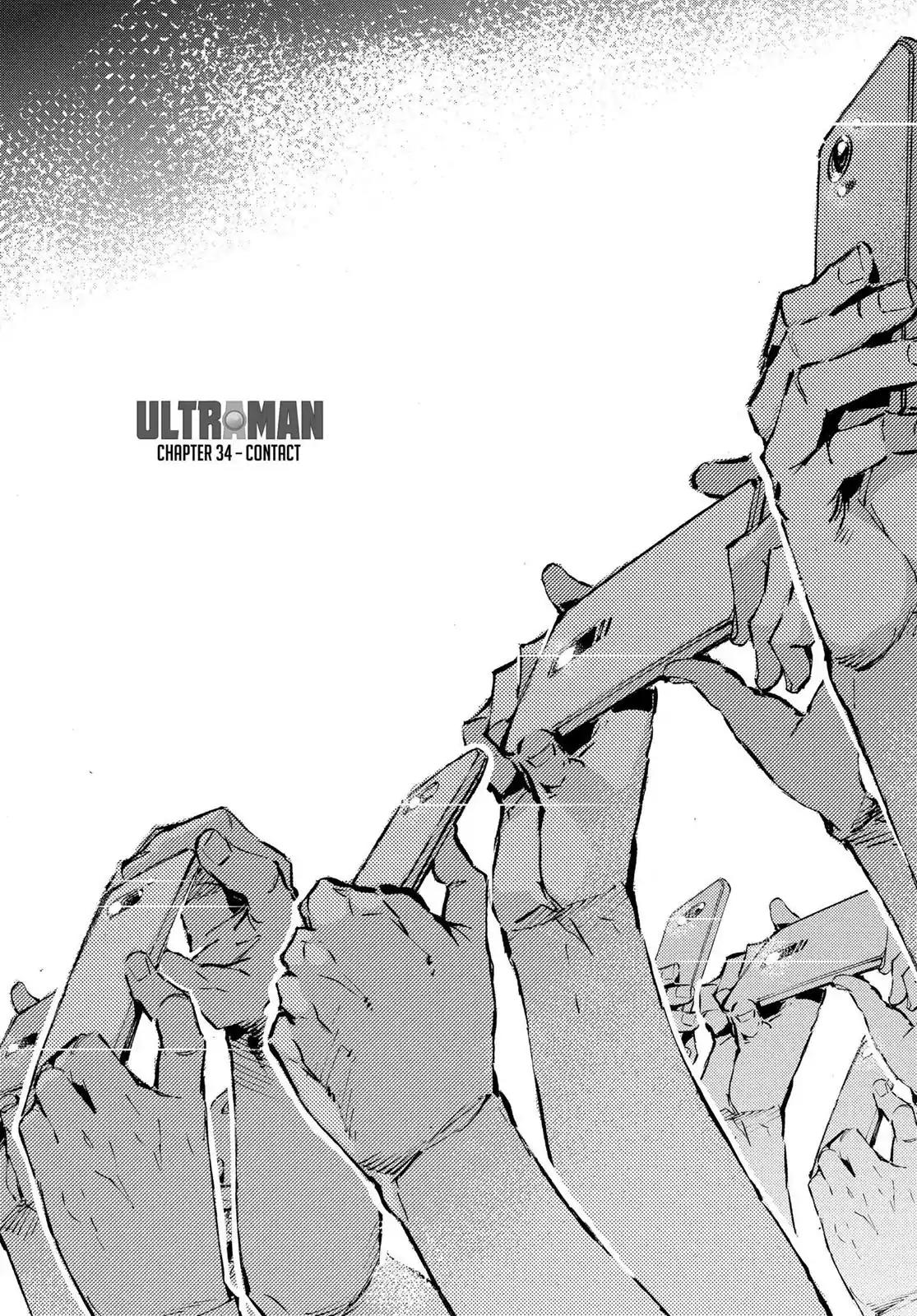 Ultraman Chapter 34 page 1 - Chapter 34: Contact