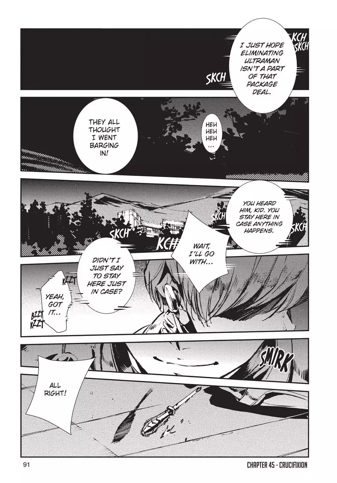 Ultraman Chapter 45 page 1 - Chapter 45: Crucifixion