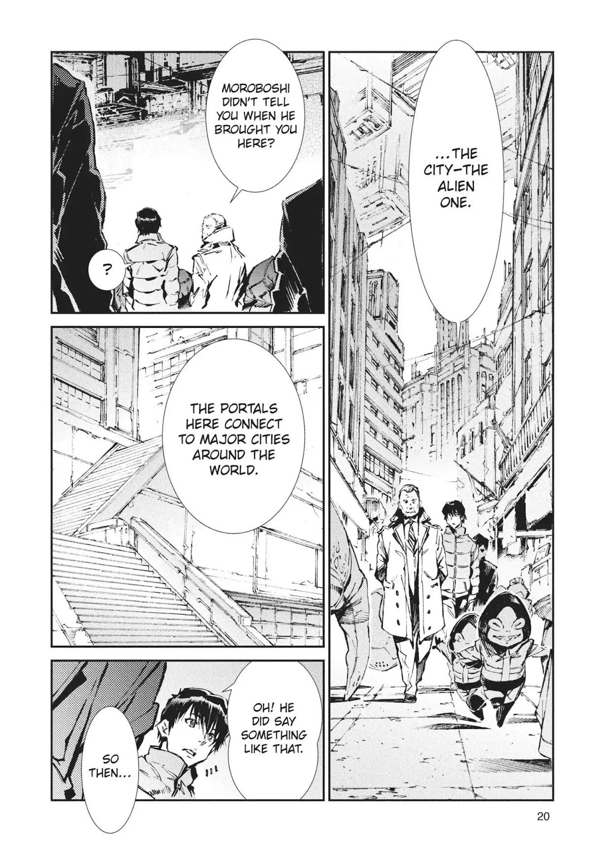 Ultraman Chapter 60 page 21 - Chapter 60: To The West...