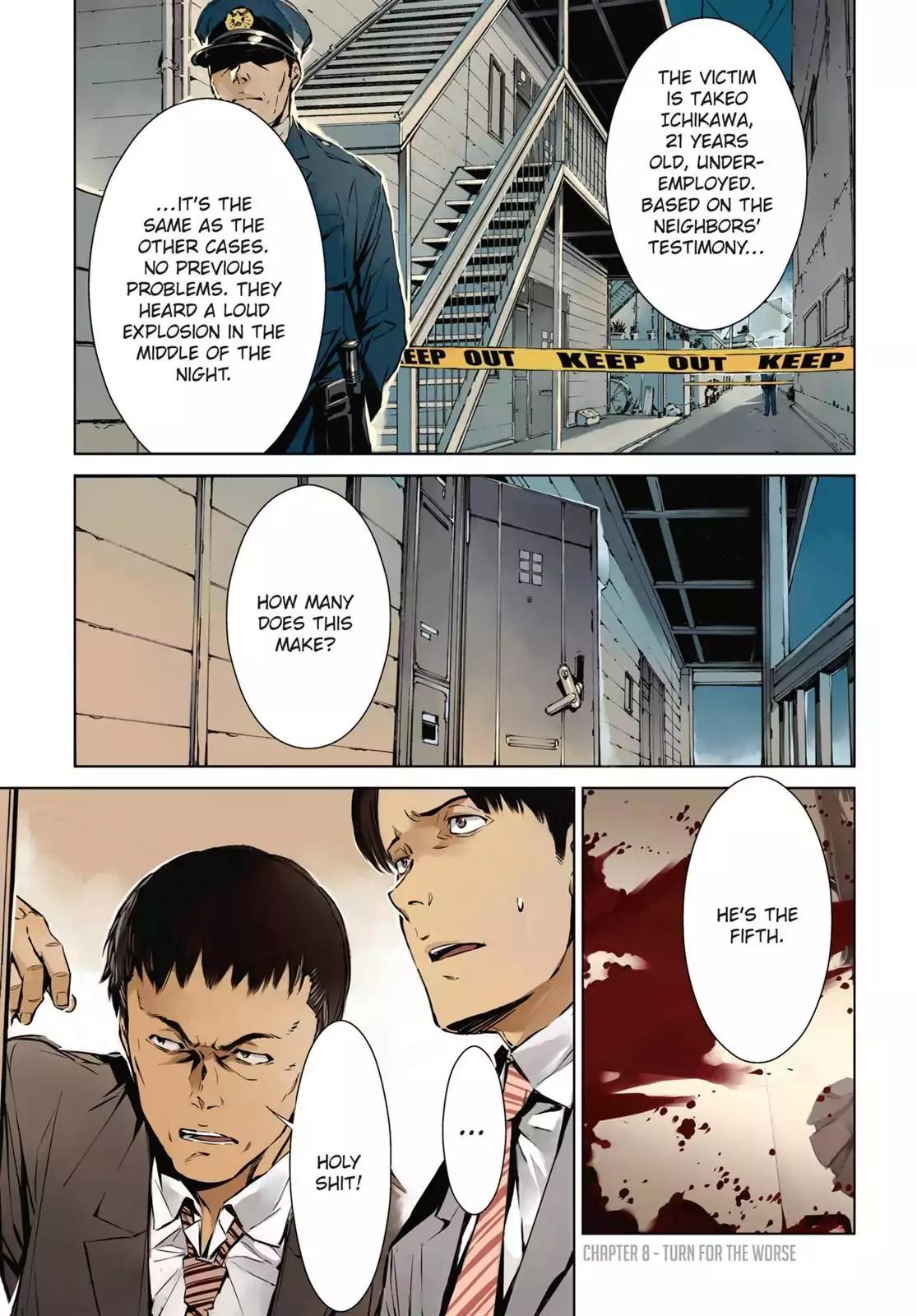Ultraman Chapter 8 page 1 - Chapter 8: Turn For The Worse