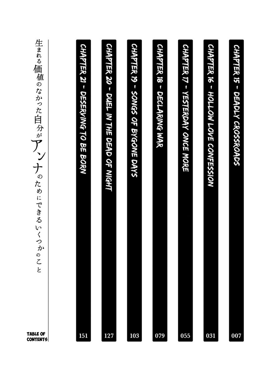 Umareru Kachi no Nakatta Jibun ga Anna no Tame ni Dekiru Ikutsuka no Koto Chapter 15 page 6 - Chapter 15