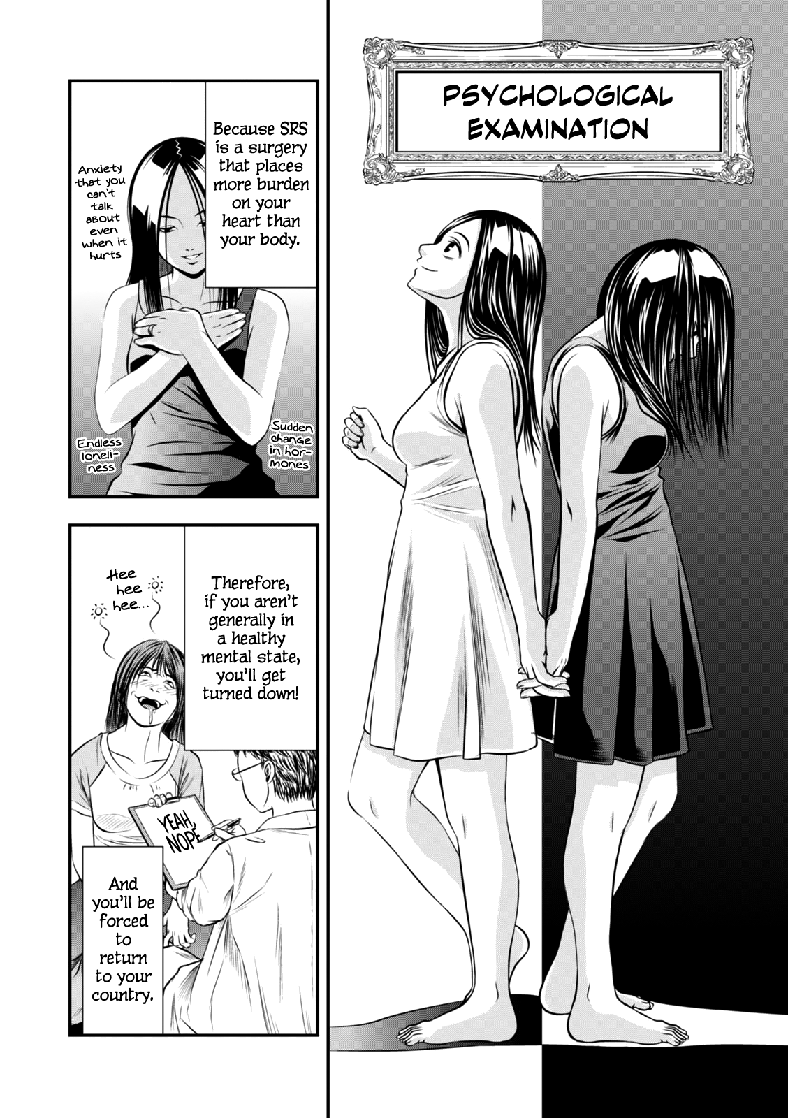 Umareru Seibetsu wo Machigaeta! Chapter 3 page 8 - Chapter 3: Preparation for the Surgery