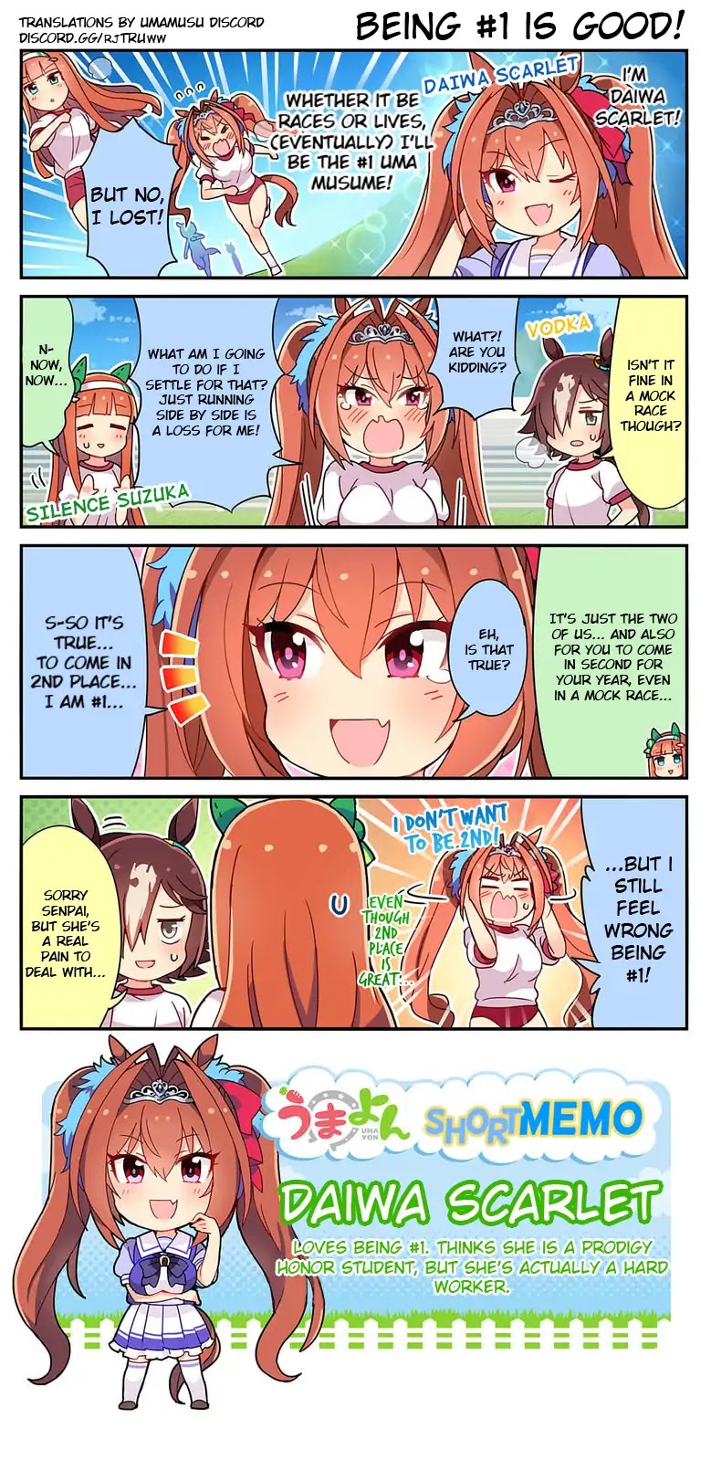 UmaYon - Mini Comics Chapter 2 page 2 - Chapter 2