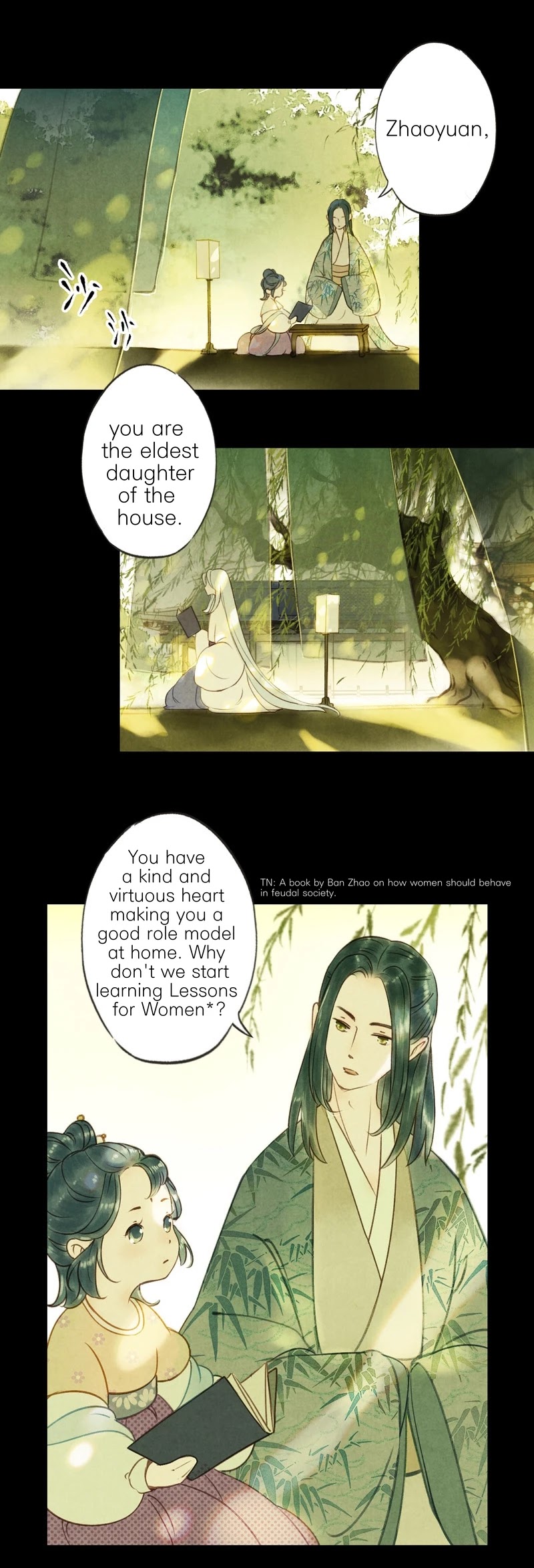Umbrella Girl Dreams Chapter 18 page 4 - Chapter 18: White Moon (3)