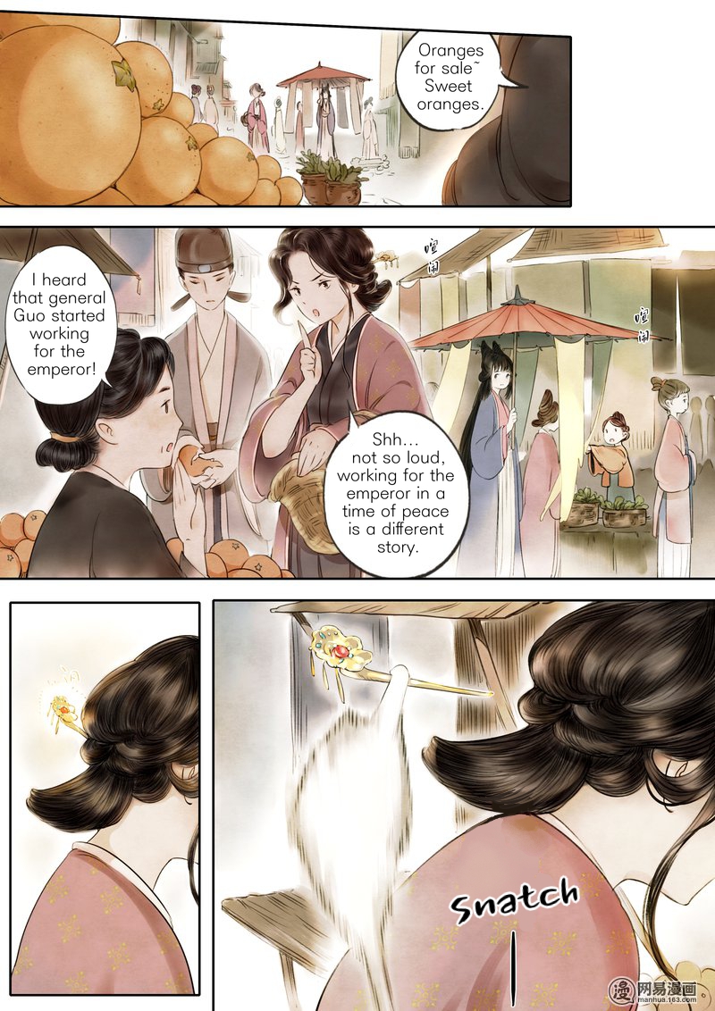 Umbrella Girl Dreams Chapter 2 page 14 - Chapter 2: Eight Treasures (1)