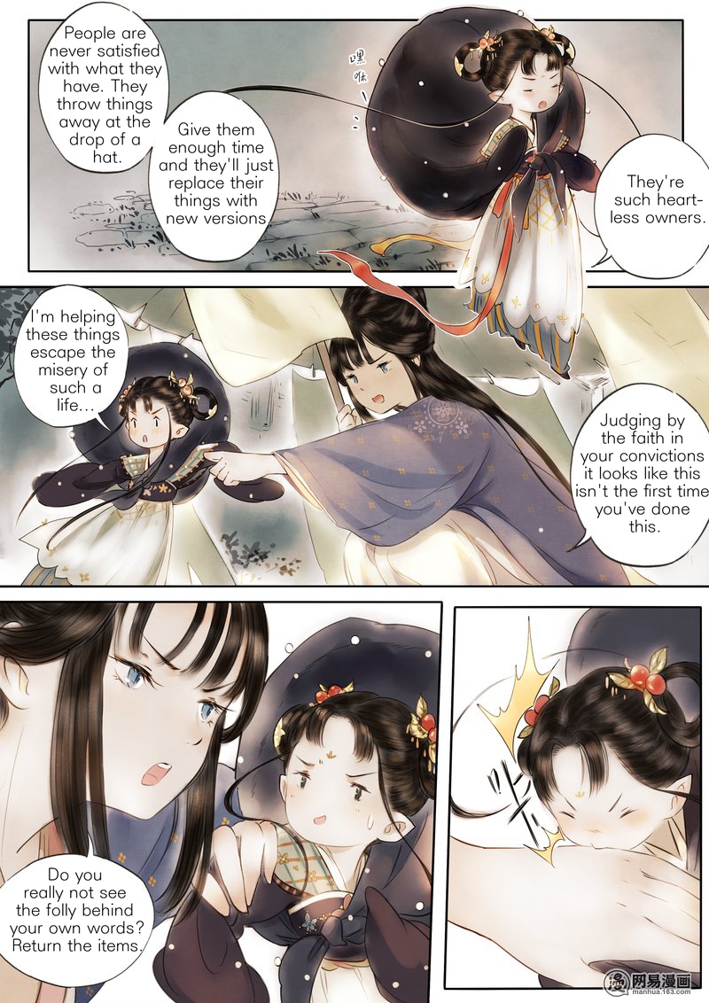 Umbrella Girl Dreams Chapter 2 page 18 - Chapter 2: Eight Treasures (1)