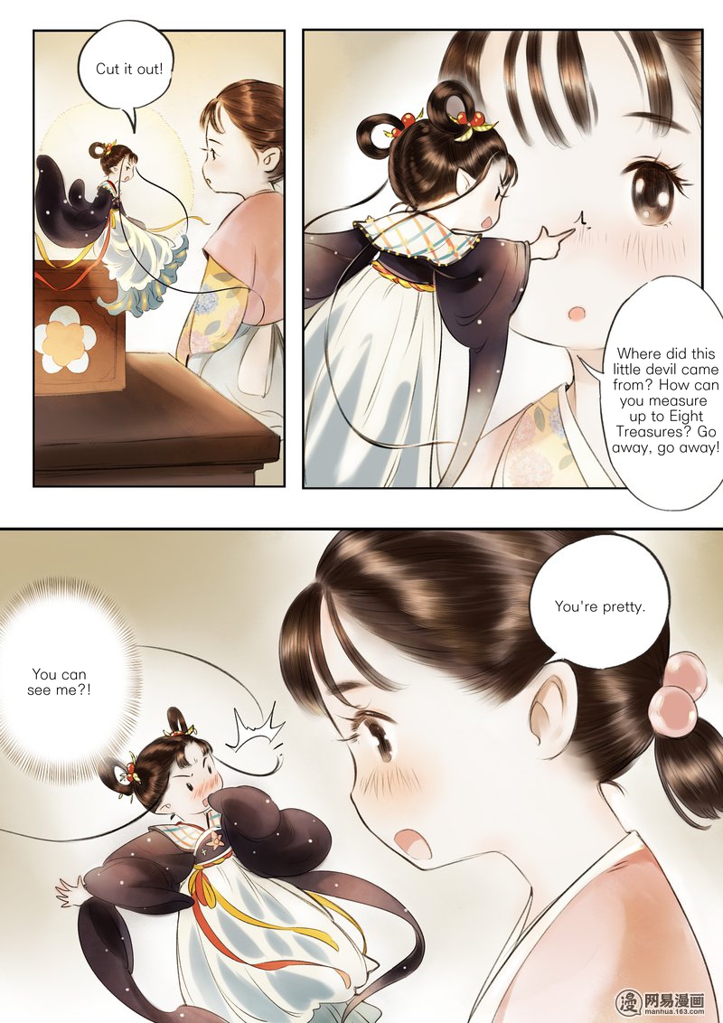 Umbrella Girl Dreams Chapter 3 page 17 - Chapter 3: Eight Treasures (2)