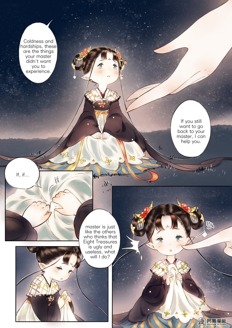 Umbrella Girl Dreams Chapter 3 page 7 - Chapter 3: Eight Treasures (2)