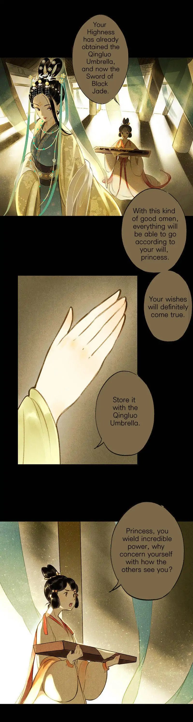 Umbrella Girl Dreams Chapter 5 page 6 - Chapter 5: Forgotten return