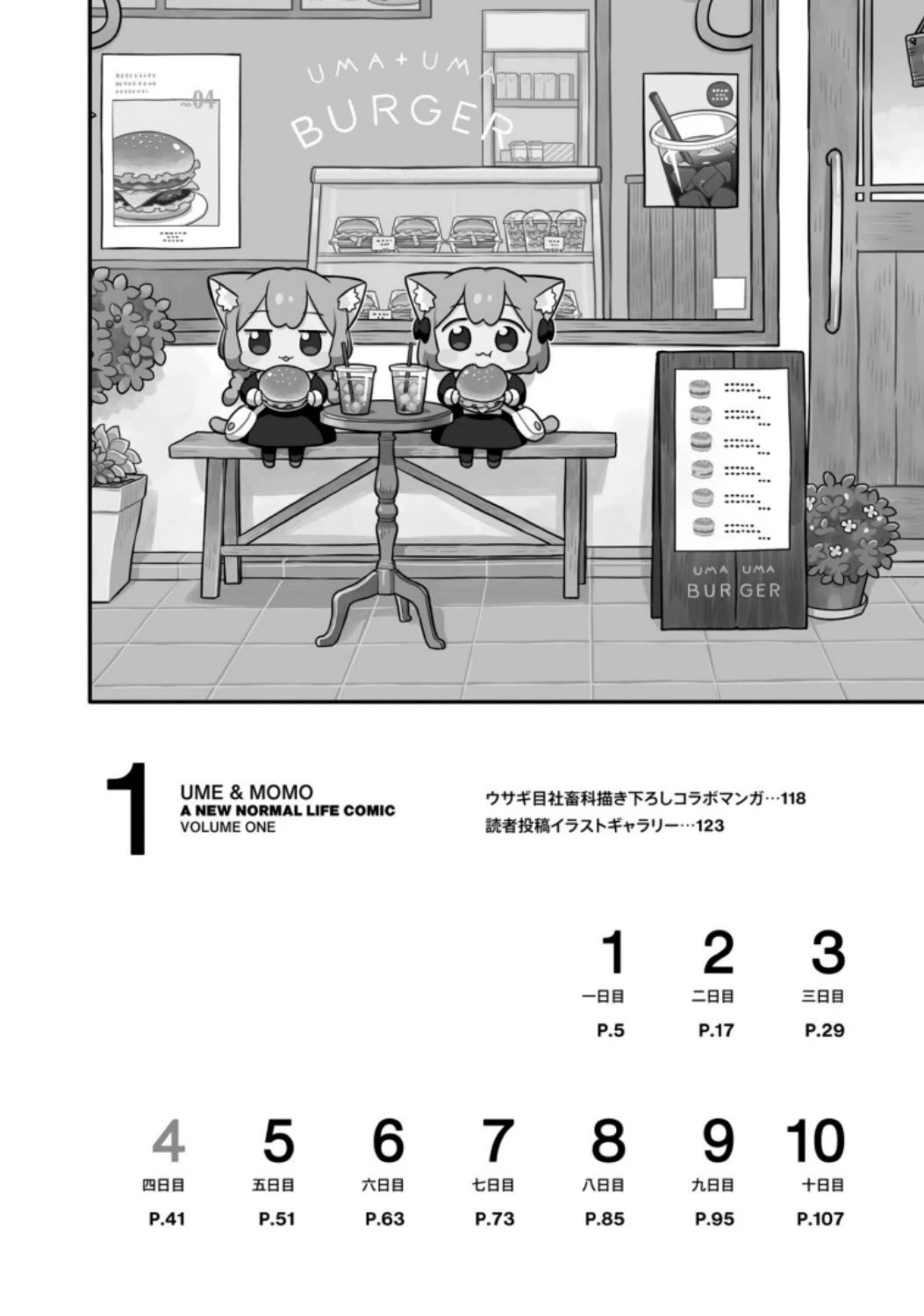 Ume and Momo's Ordinary Life Chapter 1 page 4 - Chapter 1: Day 1