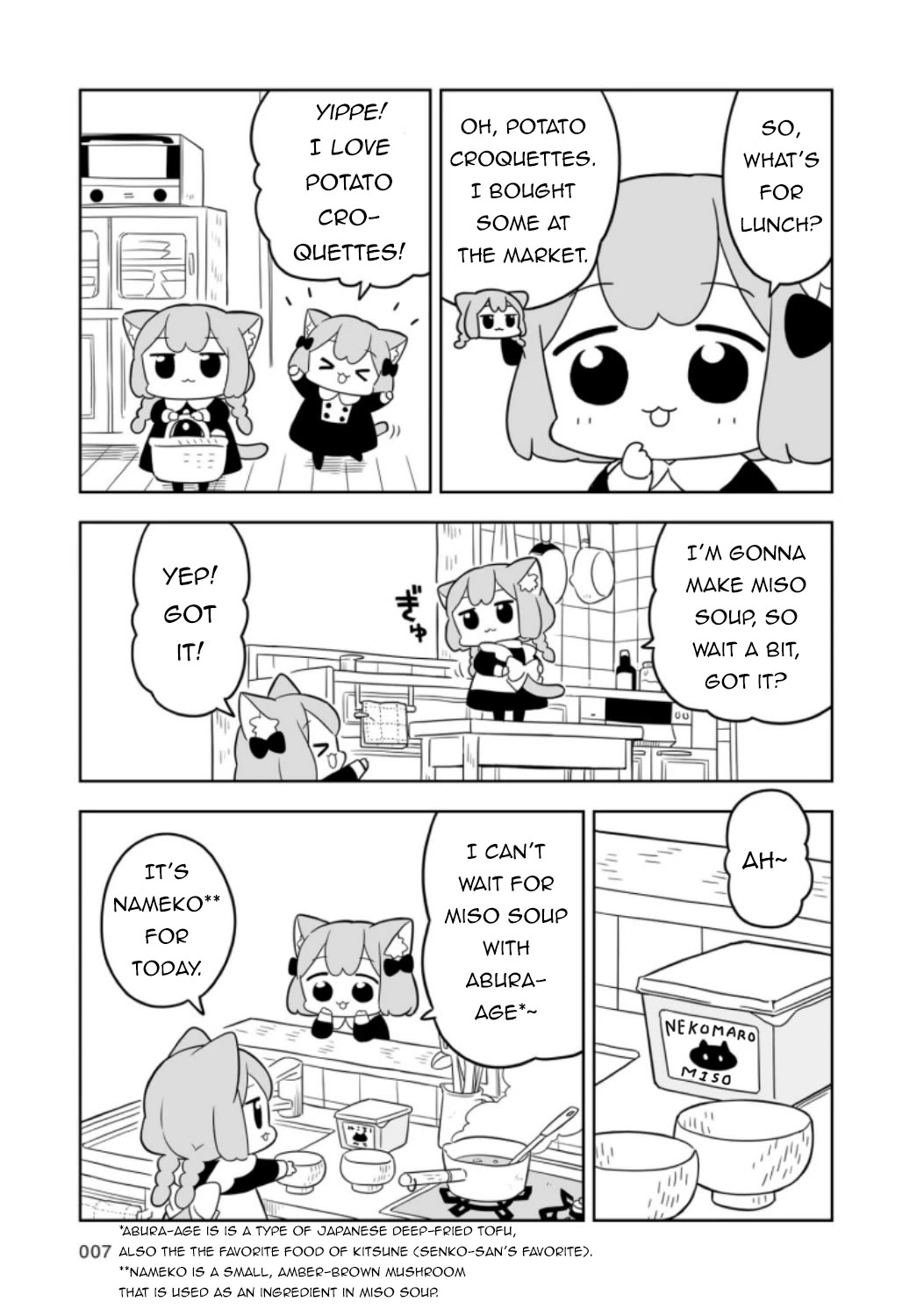 Ume and Momo's Ordinary Life Chapter 1 page 7 - Chapter 1: Day 1