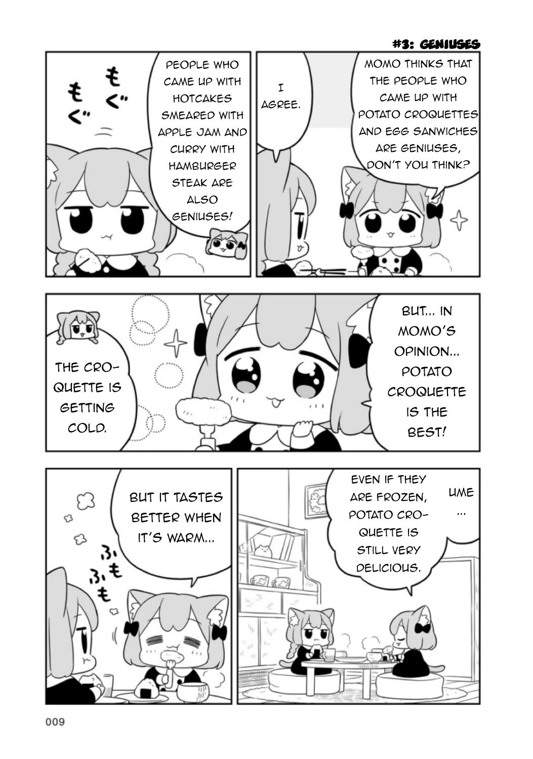 Ume and Momo's Ordinary Life Chapter 1 page 9 - Chapter 1: Day 1