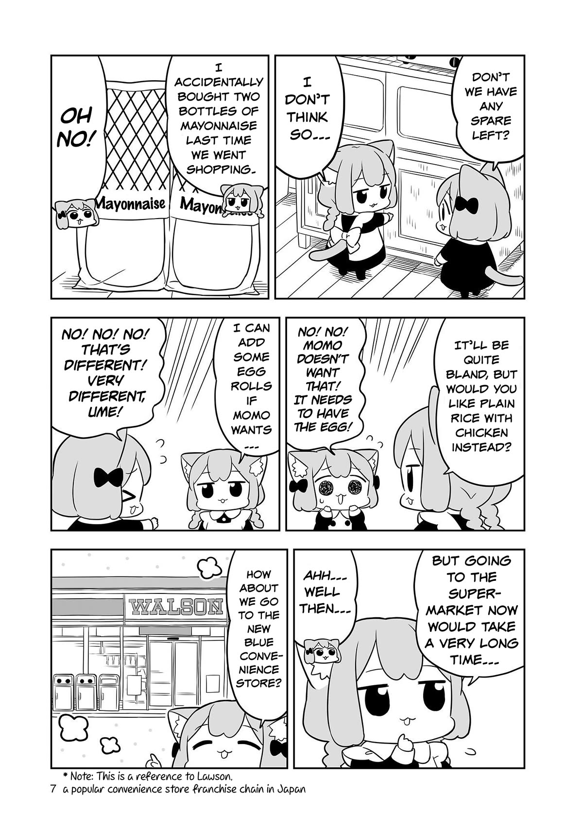 Ume and Momo's Ordinary Life Chapter 11 page 5 - Chapter 11: Day 11