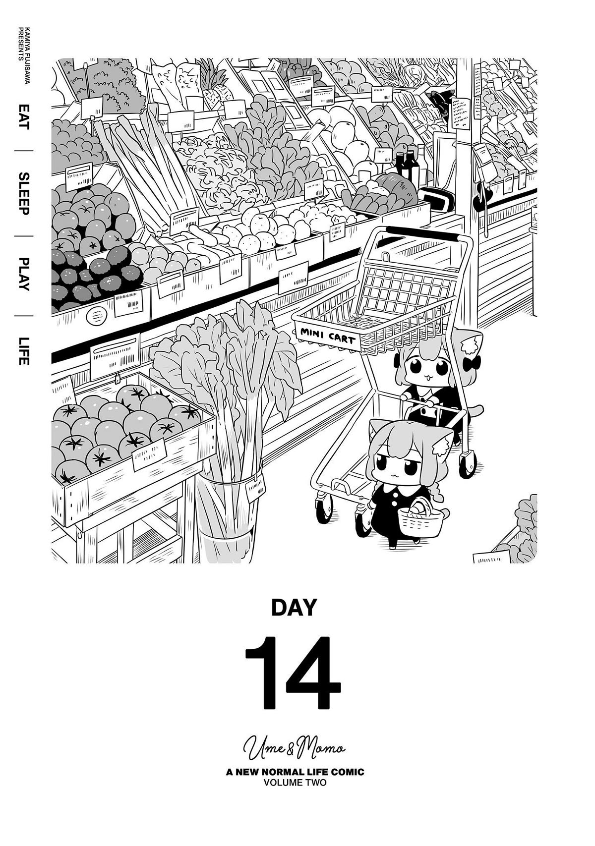 Ume and Momo's Ordinary Life Chapter 14 page 1 - Chapter 14: Day 14