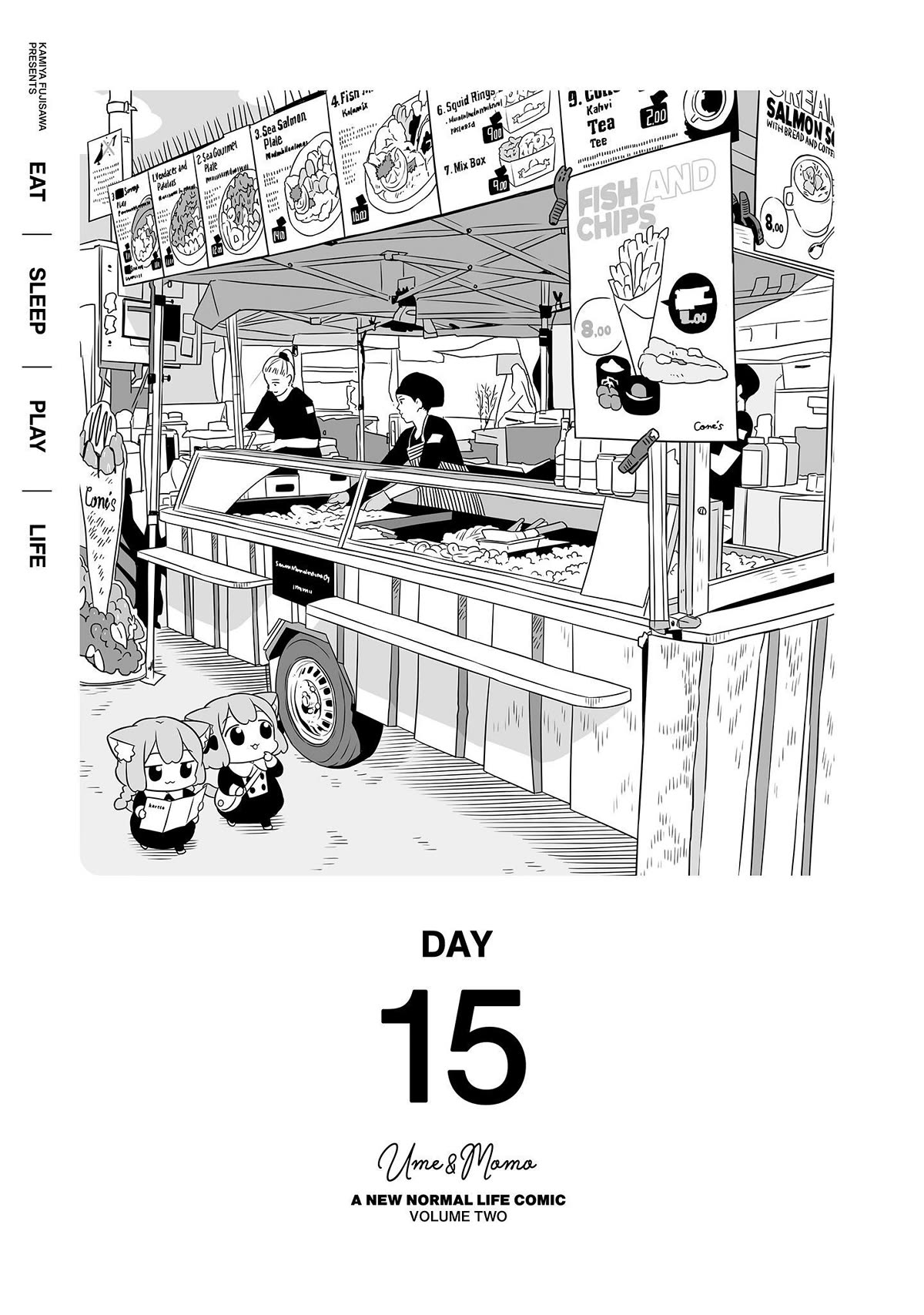 Ume and Momo's Ordinary Life Chapter 15 page 1 - Chapter 15: Day 15