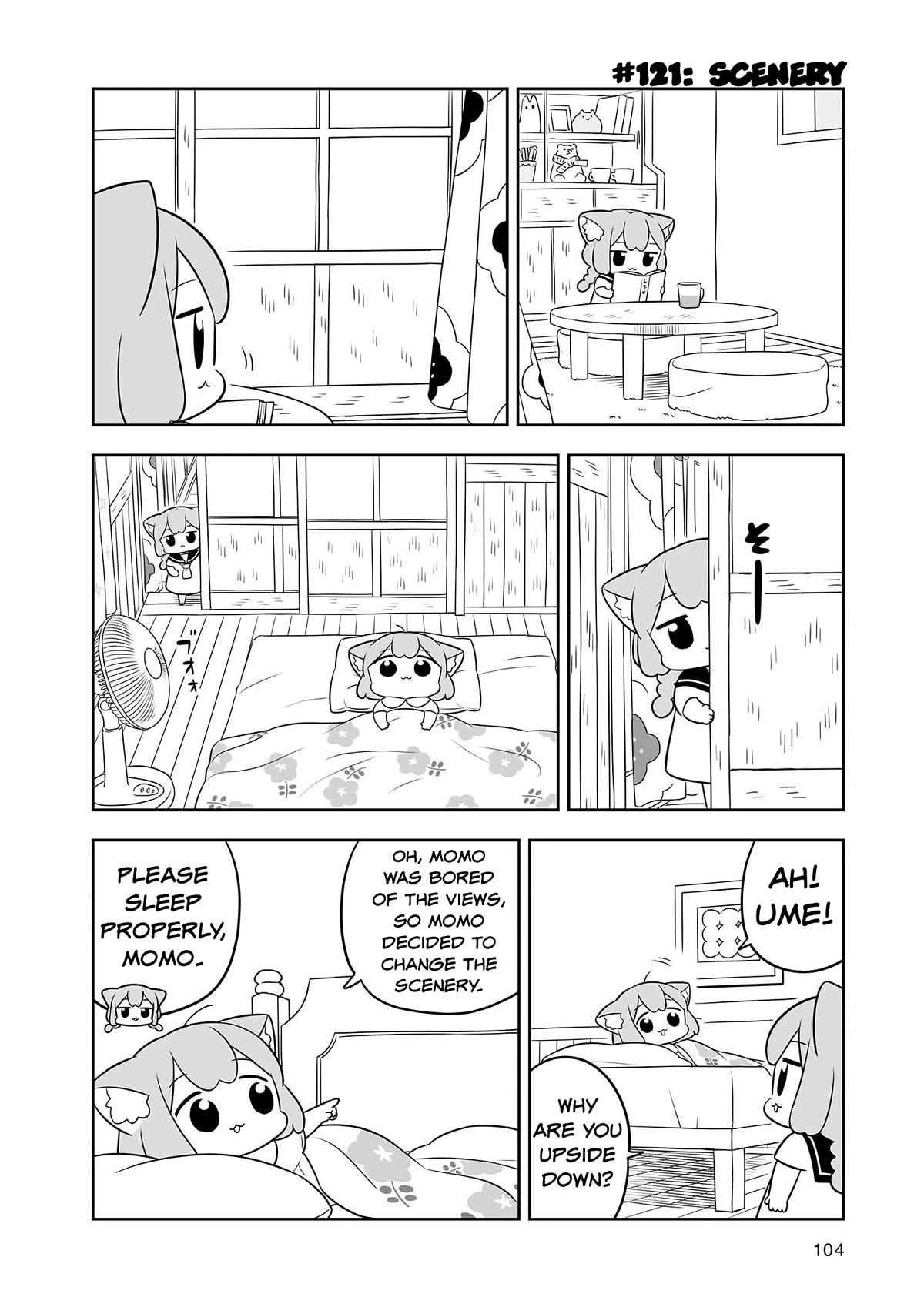 Ume and Momo's Ordinary Life Chapter 19 page 8 - Chapter 19: Day 19