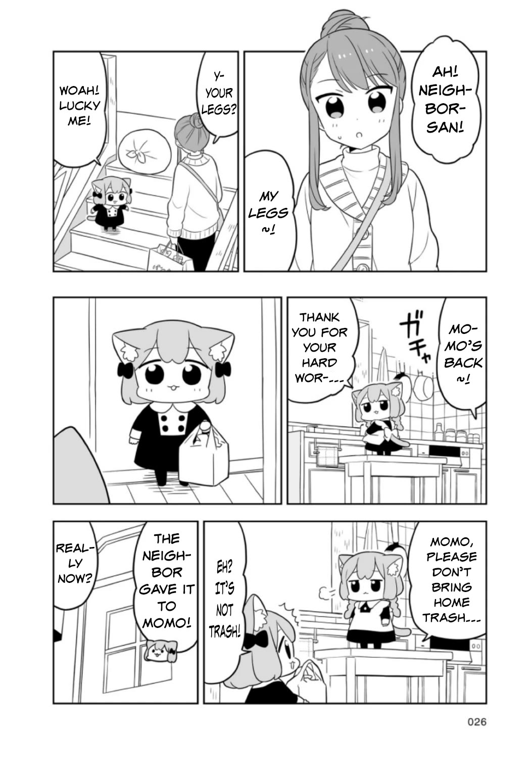 Ume and Momo's Ordinary Life Chapter 2 page 10 - Chapter 2: Day 2